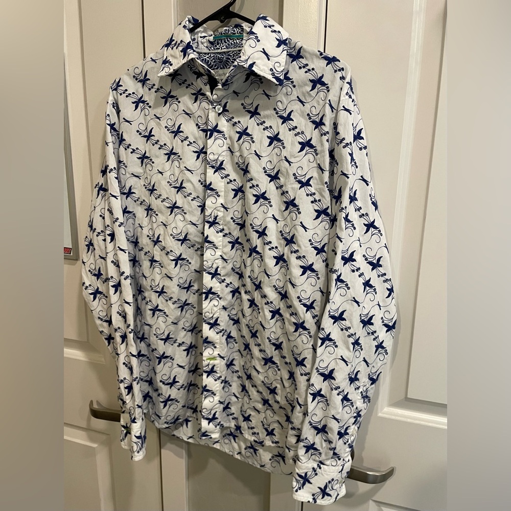 Luxury Equilibrio Button Down Long Sleeve
